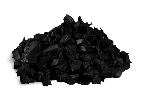 Black Rubber Mulch 20Lb