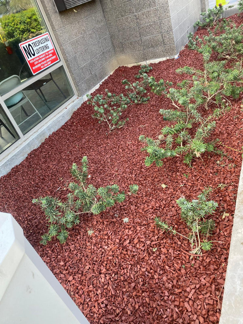 Red Rubber Mulch 20Lb