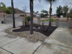 Black Rubber Mulch 20Lb