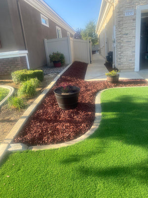 Red Rubber Mulch 20Lb