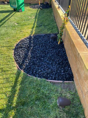 Black Rubber Mulch 20Lb