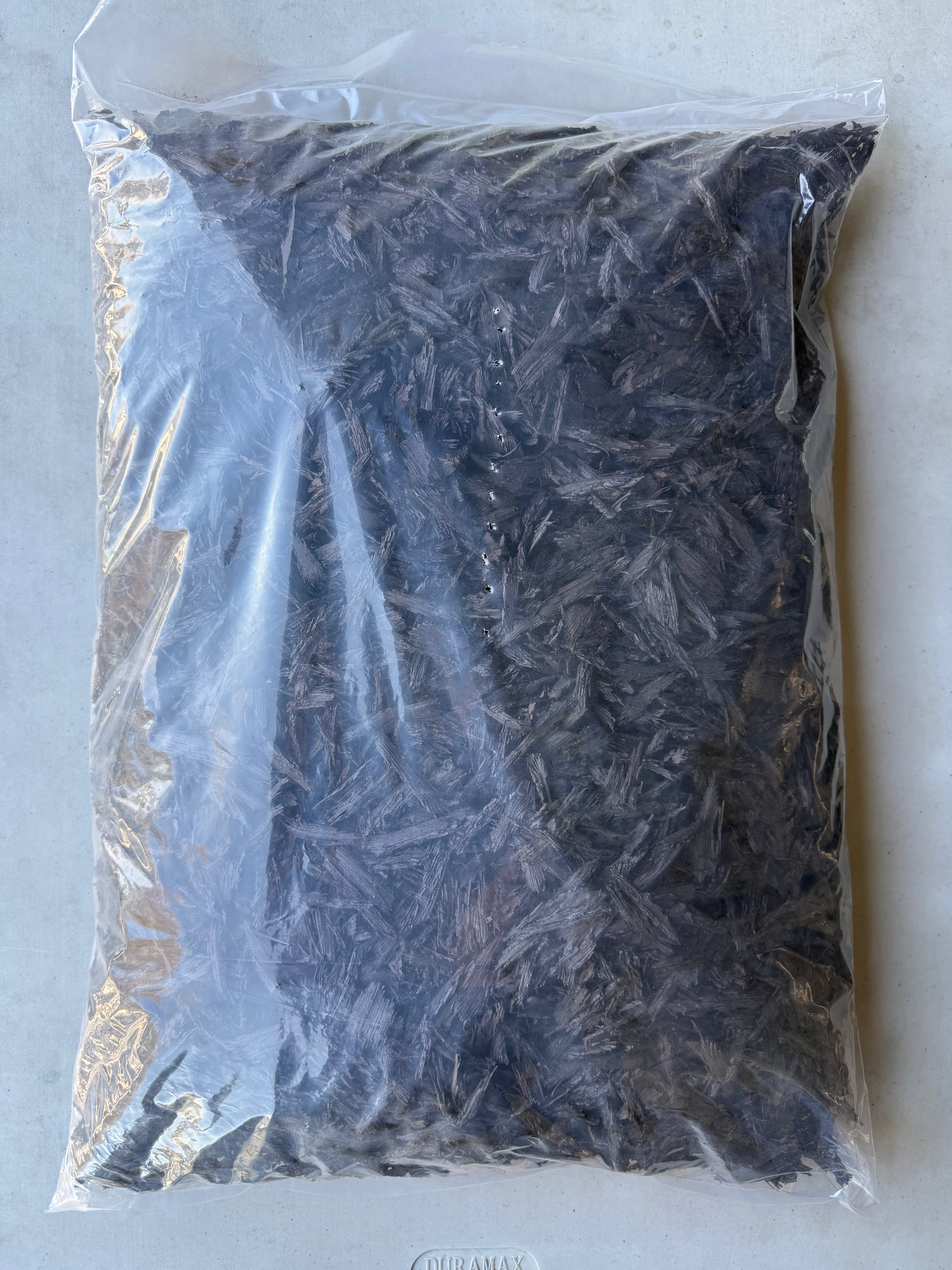 Brown Rubber Mulch 20Lb - Shredded