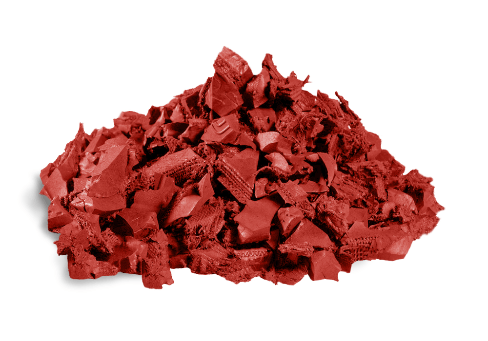 Red Rubber Mulch 20Lb