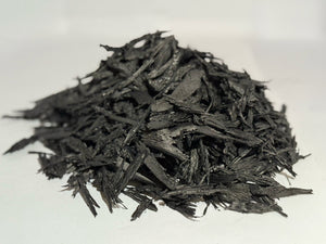 Black Rubber Mulch 20Lb - Shredded