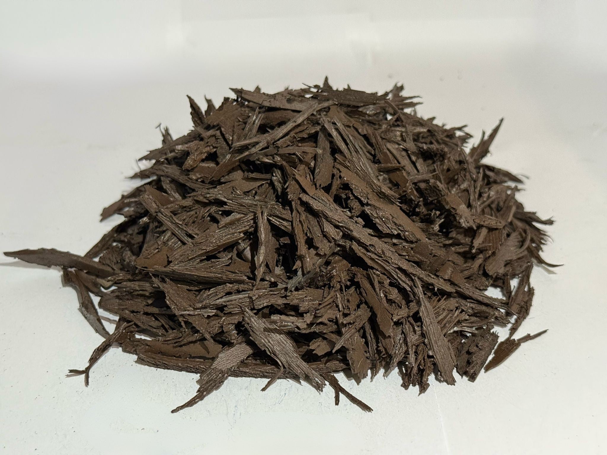 Brown Rubber Mulch 20Lb - Shredded