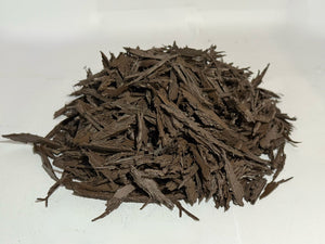 Brown Rubber Mulch 20Lb - Shredded