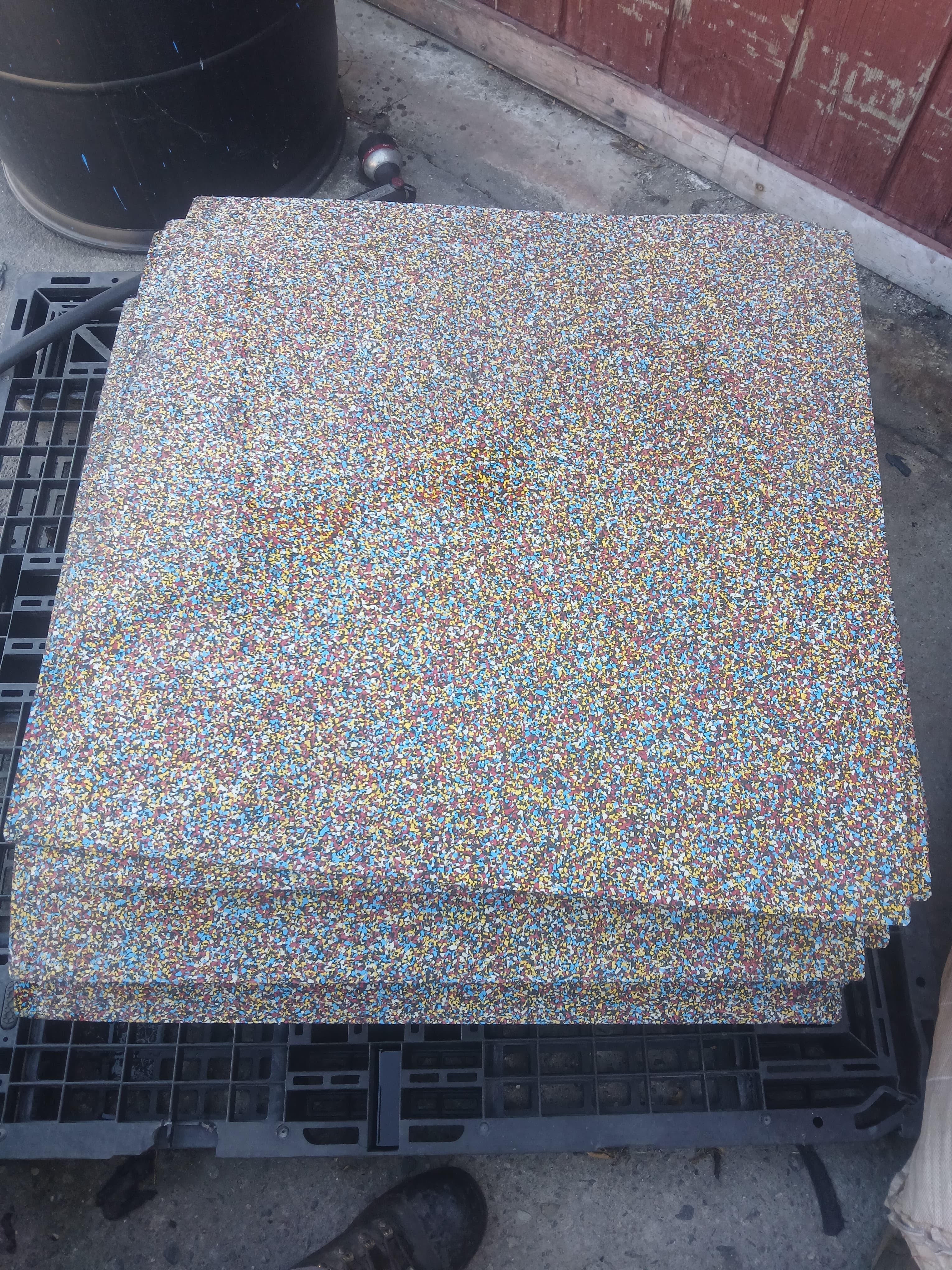 Gym Rubber Mats 3'x4'